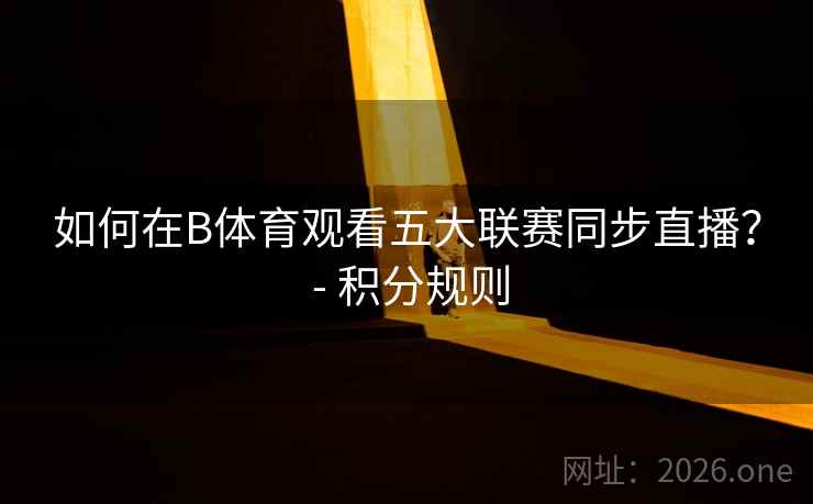 如何在B体育观看五大联赛同步直播？ - 积分规则
