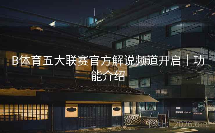 B体育五大联赛官方解说频道开启｜功能介绍
