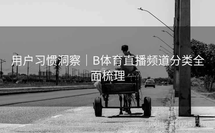 用户习惯洞察｜B体育直播频道分类全面梳理