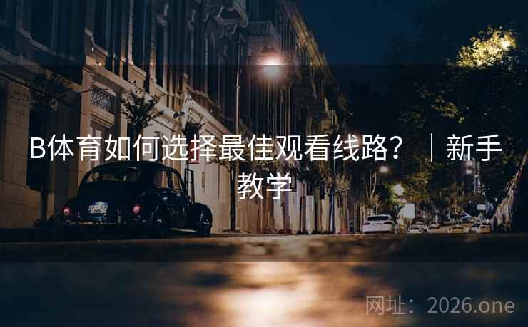 B体育如何选择最佳观看线路？｜新手教学