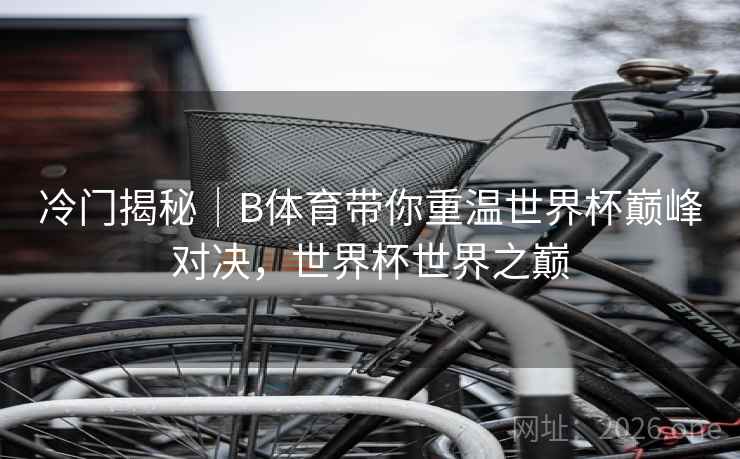 冷门揭秘｜B体育带你重温世界杯巅峰对决，世界杯世界之巅