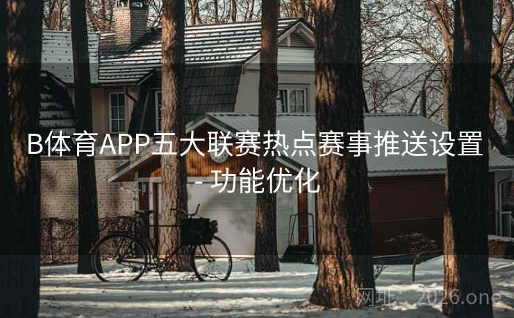 B体育APP五大联赛热点赛事推送设置 - 功能优化
