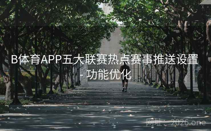 B体育APP五大联赛热点赛事推送设置 - 功能优化