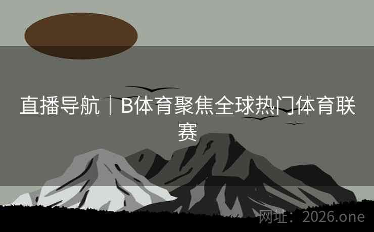 直播导航｜B体育聚焦全球热门体育联赛