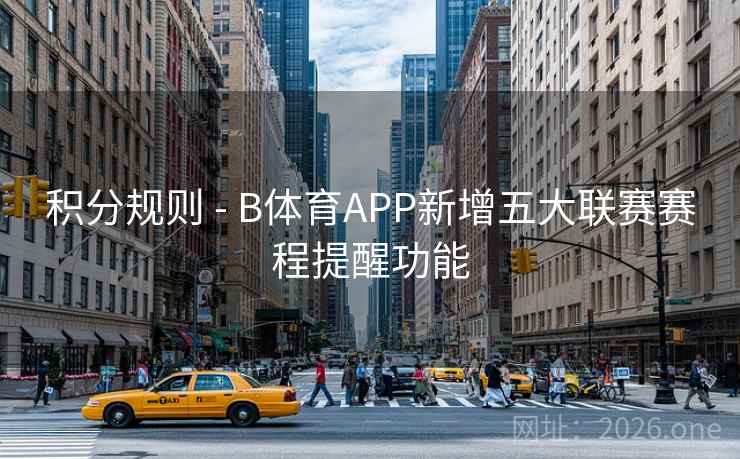 积分规则 - B体育APP新增五大联赛赛程提醒功能