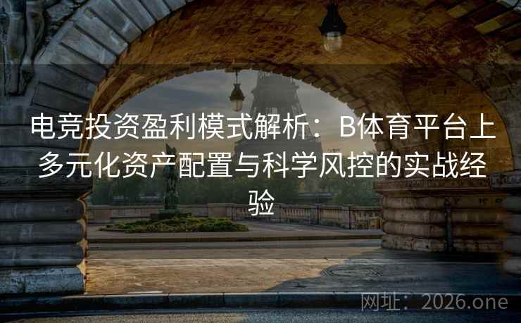 电竞投资盈利模式解析：B体育平台上多元化资产配置与科学风控的实战经验
