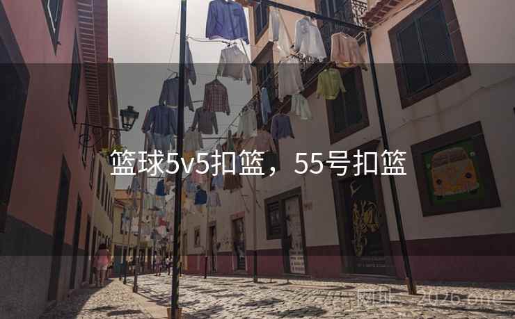 篮球5v5扣篮，55号扣篮