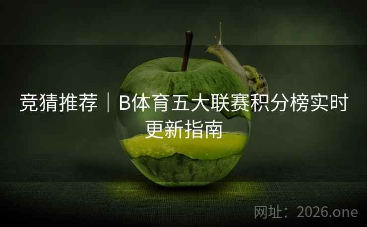 竞猜推荐｜B体育五大联赛积分榜实时更新指南