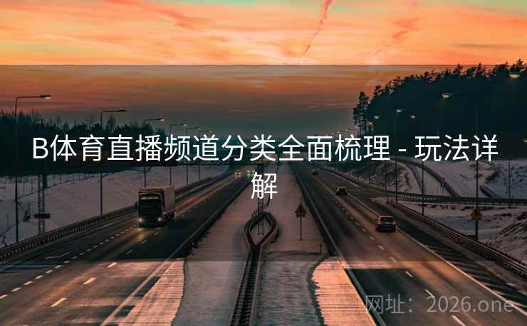 B体育直播频道分类全面梳理 - 玩法详解
