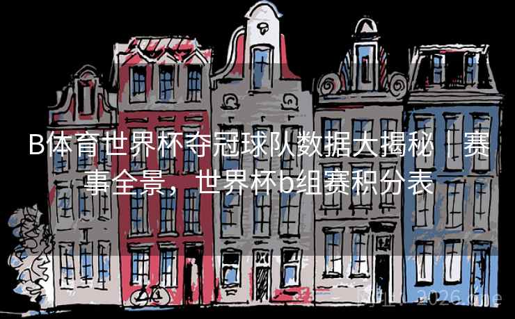 B体育世界杯夺冠球队数据大揭秘｜赛事全景，世界杯b组赛积分表